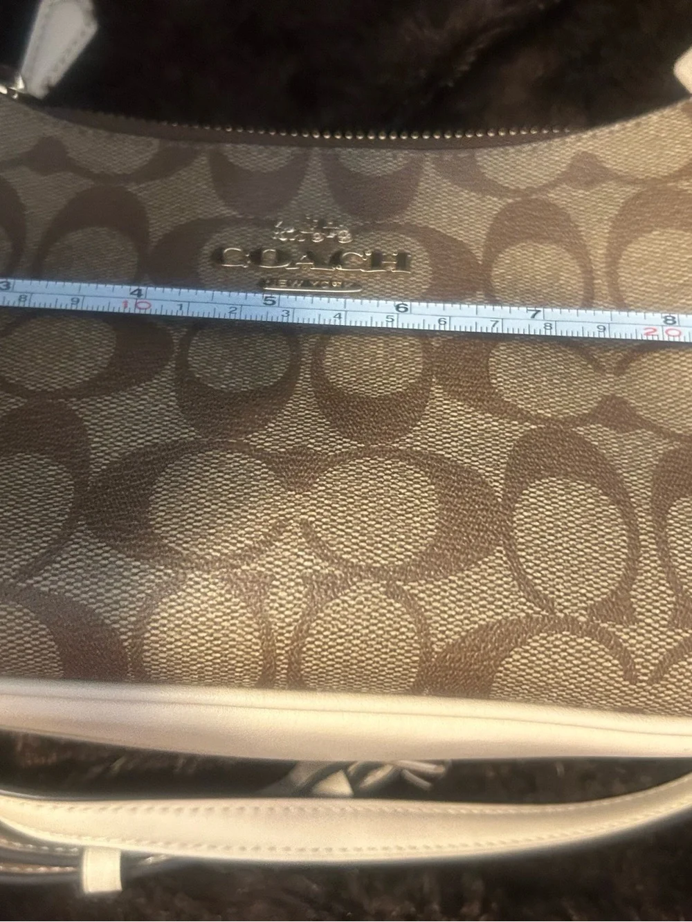 Sold Coach Signature Teri Bag & Wallet